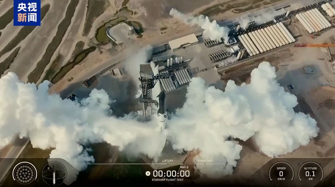 现场画面：升空前1秒突然中止，SpaceX“星舰”试飞取消，马斯克回应！公司股价已跌破发行价，近1个月跌超40%，市值蒸发超1万亿美元